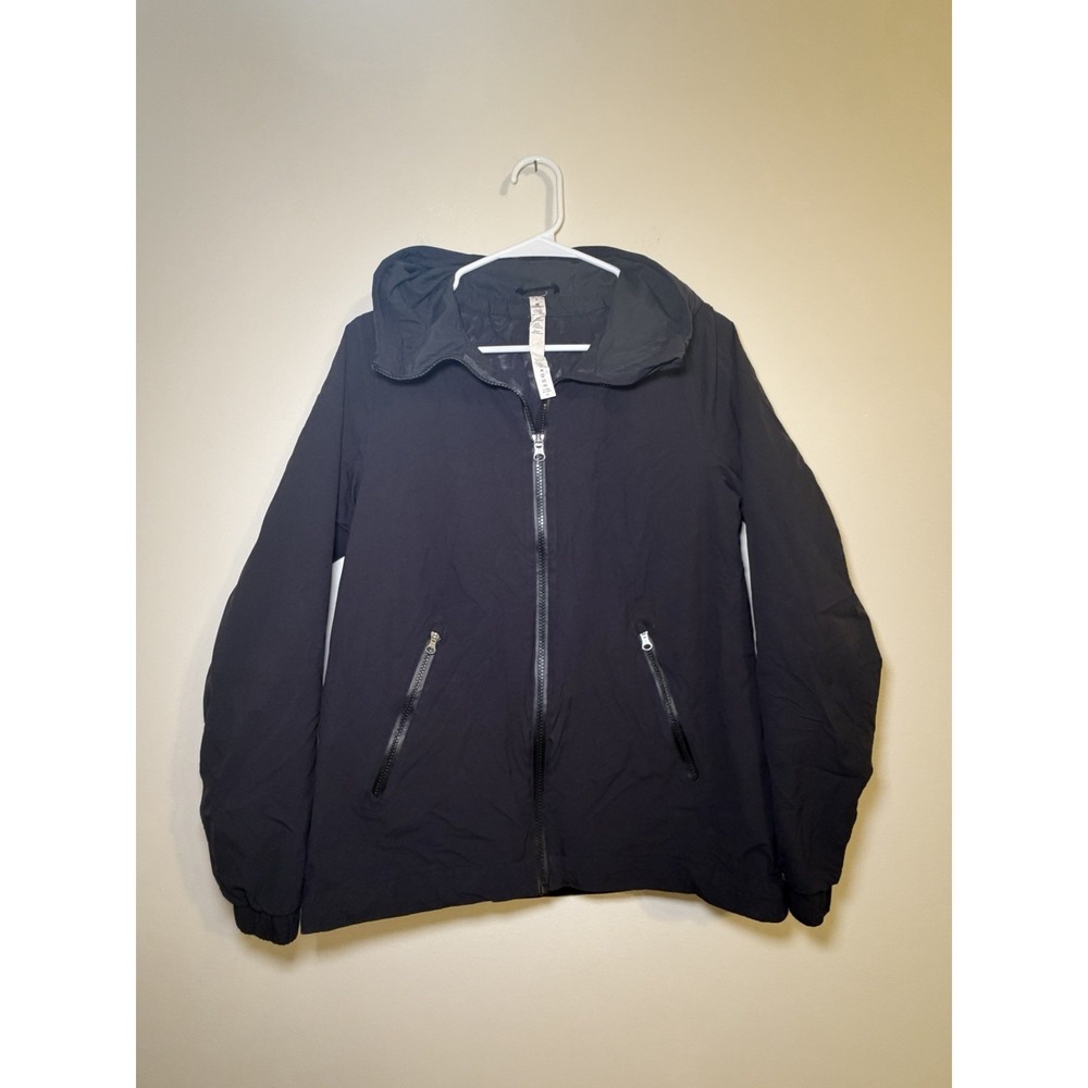 Lululemon Jacket‎ Womens 6 Full Zip Hooded Windbreaker Athletic